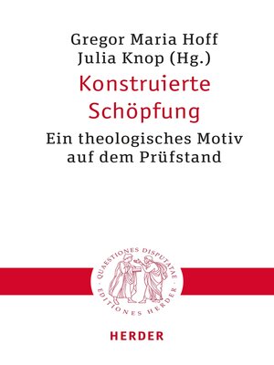 cover image of Konstruierte Schöpfung